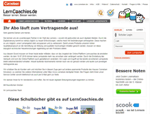Tablet Screenshot of lerncoachies.de